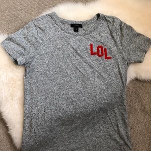 J Crew LOL Tee